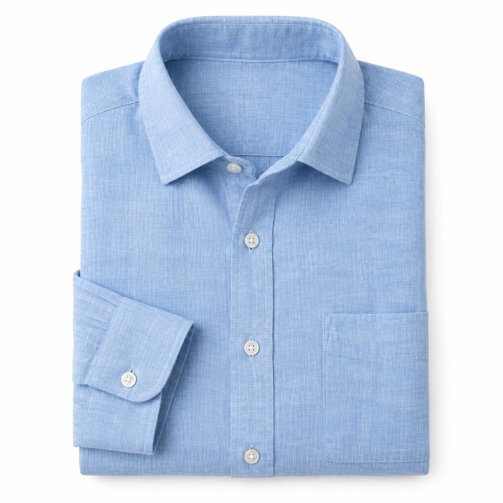 Linen Button-Up Shirt